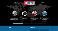 Desktop Screenshot of guyaninternational.com